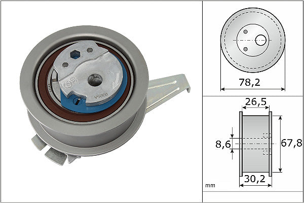 INA Tensioner Pulley - Timing Belt - Part No - 531084710