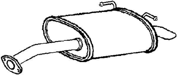 Klarius HA398M - Box With Tail Pipe