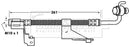 Borg & Beck Brake Hose Part No -BBH6972