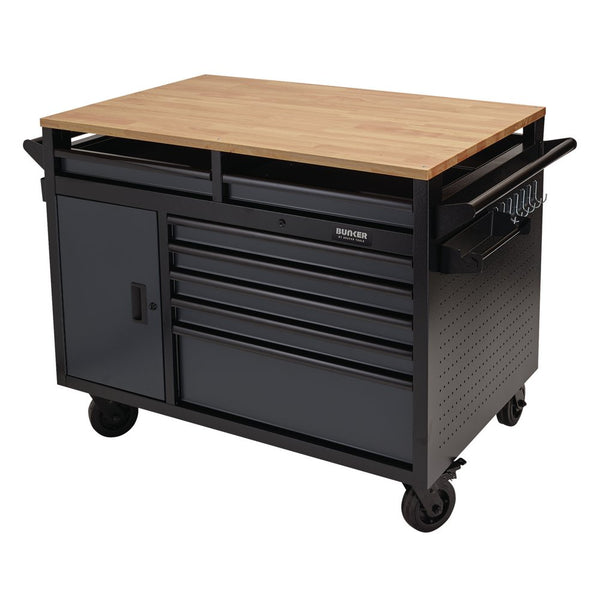 Draper 48" 14 Drawer Multi-Funct Grey - 8251