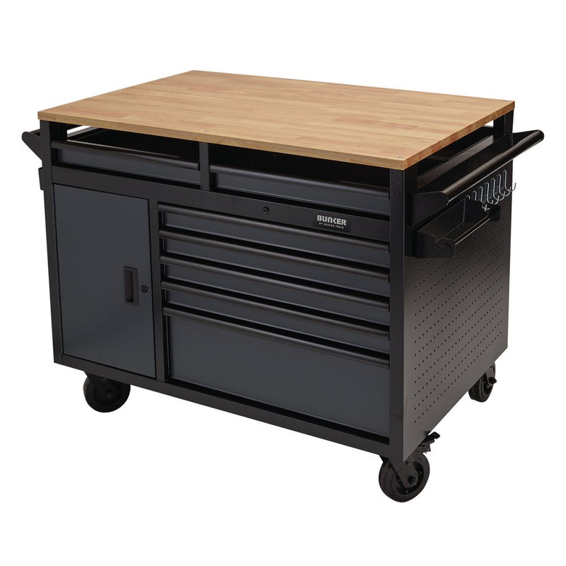 Draper 48" 14 Drawer Multi-Funct Grey - 8251