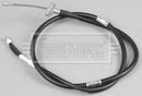 Borg & Beck Brake Cable- LH Rear -BKB2228