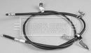 Borg & Beck Brake Cable- RH Rear -BKB2933