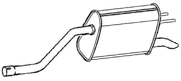 Klarius GM738Q - Box With Tail Pipe