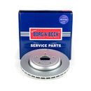 Borg & Beck Brake Disc Single Part No -BBD6140S