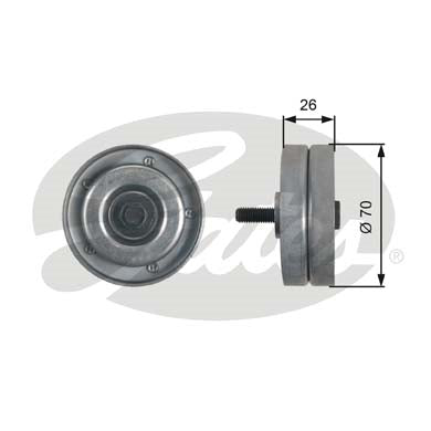 Gates DriveAlign Idler Pulley - T36466