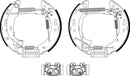 Mintex Brake Shoe Kits fits -Citroën Peugeot MSP219 (also fits other vehicles)