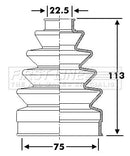 First Line Cv Joint Boot Kit Part No -FCB6275