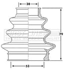 First Line Cv Joint Boot Kit Part No -FCB6208