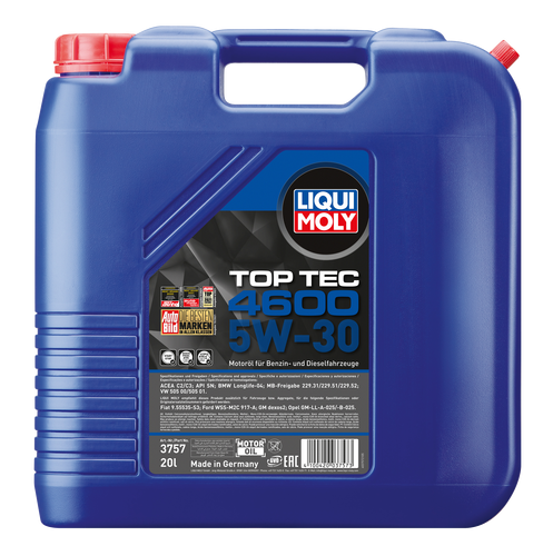 Liqui Moly - Top tec 4600 5W30 20ltr