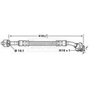 Borg & Beck Brake Hose Part No -BBH7156
