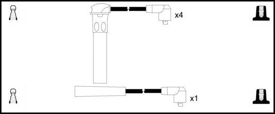 ElectroSpark Ignition Lead Set - OEK092
