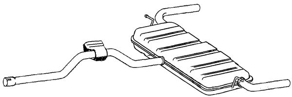 Klarius MZ651L - Box With Tail Pipe
