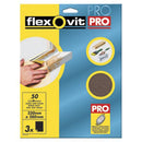 Flexovit Aluminium Oxide 120g Pack of 15