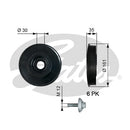 Gates DriveAlign Torsional Vibration Damper - TVD1025A