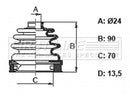 First Line Cv Joint Boot Kit Part No -FCB6401