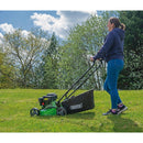 Steel Deck Petrol Lawn Mower, 420mm, 132cc/3.3HP