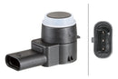 HELLA 6PX 358 141-231 Sensor, parking distance control - straight - 3-pin connector - Plugged