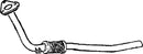 Klarius VW671A - Centre Pipe  - Fits Volkswagen Passat 1.8i
