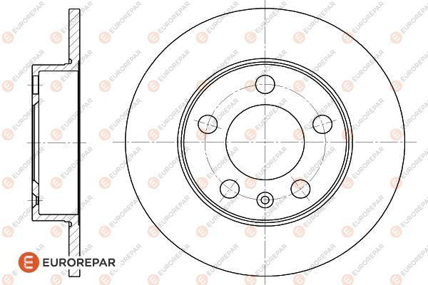 Eurorepar Brake Disc - 1618874180
