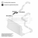 Borg & Beck Turbo Hose Part No -BTH1078