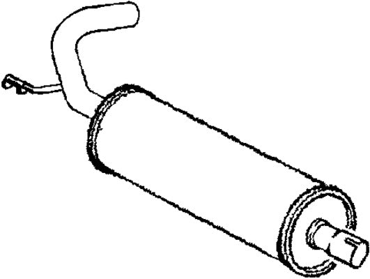 Klarius TA3V - Box With Tail Pipe