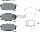 Textar Brake Pad Set - 2205203