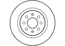 Disctech Brake Disc - Fits Abarth, Mercedes-benz - ABD2341 - Rear Axle