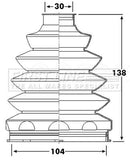 First Line Cv Joint Boot Kit Part No -FCB6228