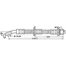 Borg & Beck Brake Hose Part No -BBH7217