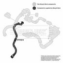 Borg & Beck Turbo Hose Part No -BTH1614