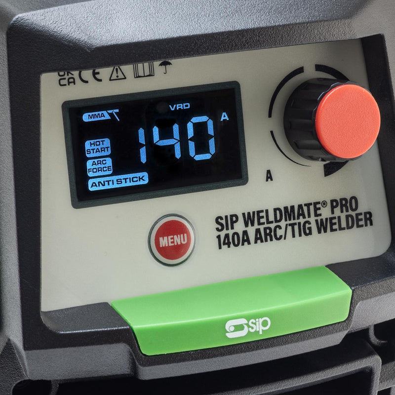 SIP WELDMATE® PRO 140A ARC/TIG Inverter Welder