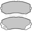 Borg & Beck Front Brake Pad Set -BBP2314