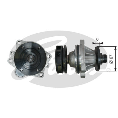 Gates Water Pump - WP0141