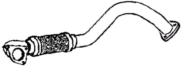 Klarius GM1108L - Front Pipe  - Fits Opel Astra K 1.6 CDTi