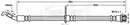 Borg & Beck Brake Hose Part No -BBH7768