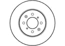Disctech Brake Disc - Fits Fiat - ABD2259 - Front Axle