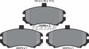 Textar Brake Pad Set - 2436901