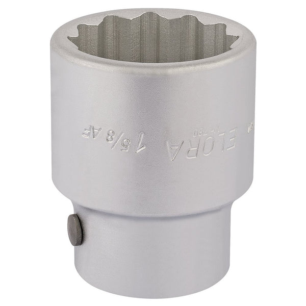 Elora Bi-Hexagon Socket, 1" Sq Dr, 1.5/8"