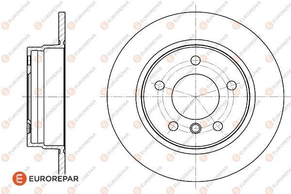 Eurorepar Brake Disc - 1618877480