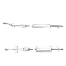 BM Cats Diesel Catalytic Converter - BM80305 with Fitting Kit - FK80305