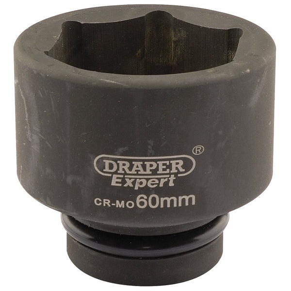 Expert HI-TORQ 6 Point Impact Socket, 1" Sq Dr, 60mm