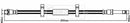 Borg & Beck Brake Hose Part No -BBH8463