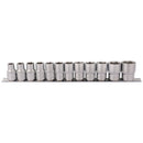 Draper 12pc 1/2" Socket Set Rail - 16402