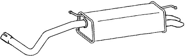 Klarius SK44C - Box With Tail Pipe