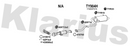 Klarius TY904H - Box With Tail Pipe  - Fits Toyota Auris 1.8 Hybrid