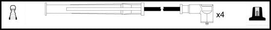 ElectroSpark Ignition Lead Set - OEK1046