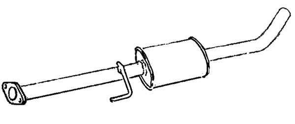 Klarius HY238Q - Box With Centre Pipe