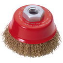 Draper Expert 60mm Crimped CUP Brush M14 - 52635