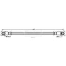 Borg & Beck Brake Hose Part No -BBH7742